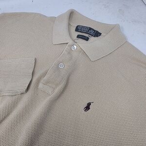 Polo Ralph Lauren Long Sleeve Polo Shirt Knit Men's Large L
